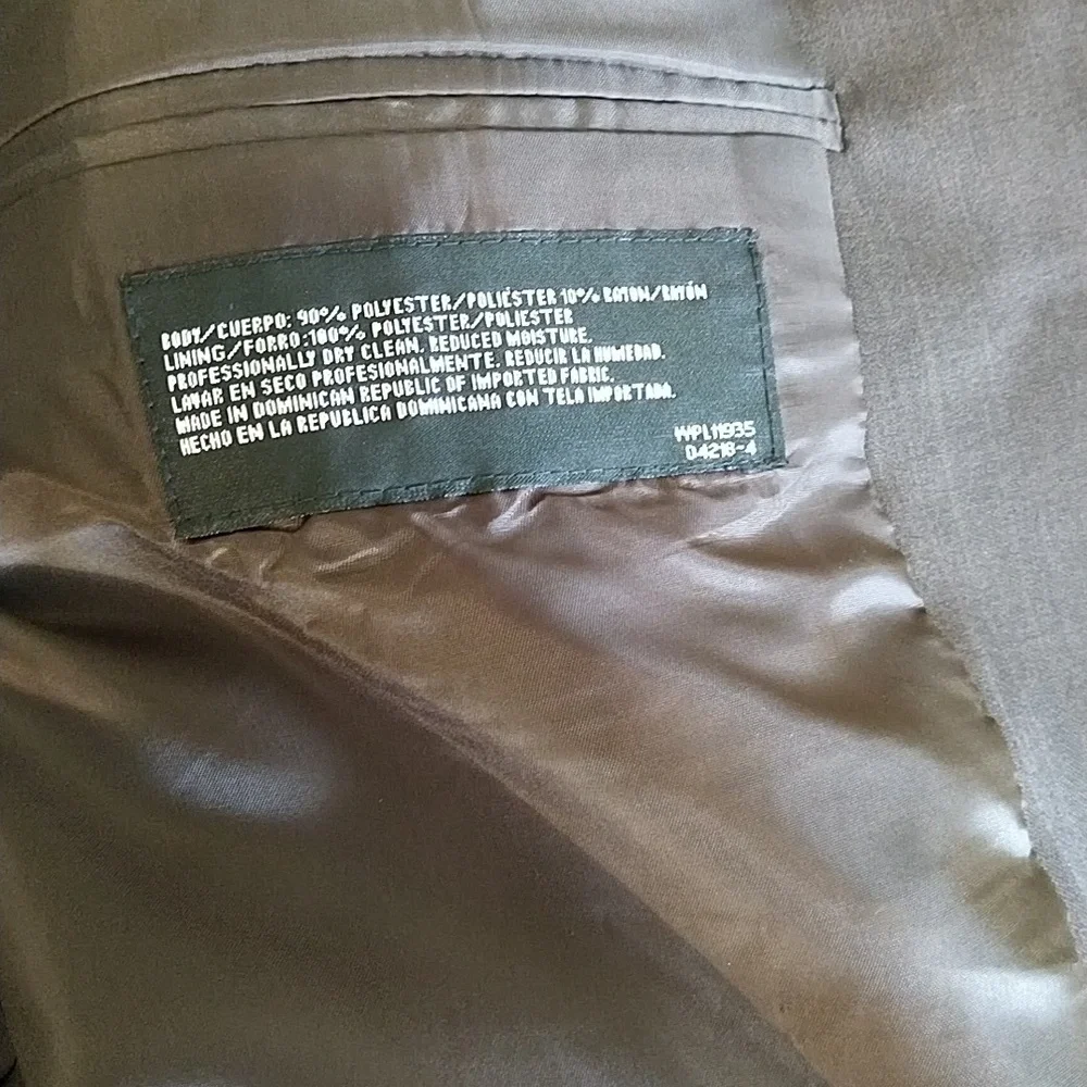 Vintage J. Ferrar Suit Dark Brown 44S